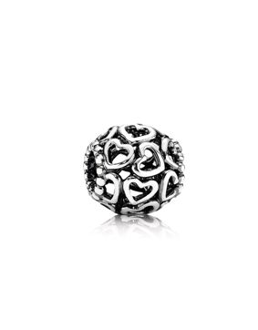 Pandora open your heart charm 790964