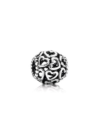 Pandora open your heart charm 790964