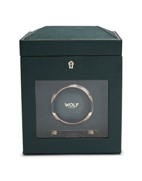 WOLF British Racing Single Watch Winder with Storage 792141