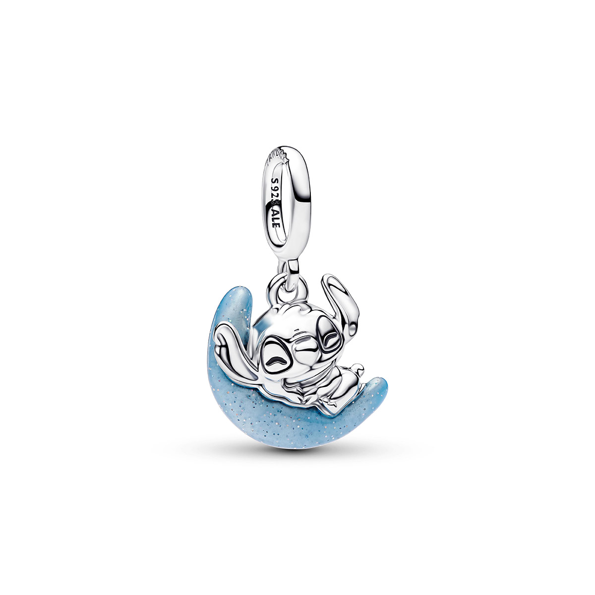 Pandora Disney Stitch Glow-in-the-Dark Moon Dangle Charm 795022C01