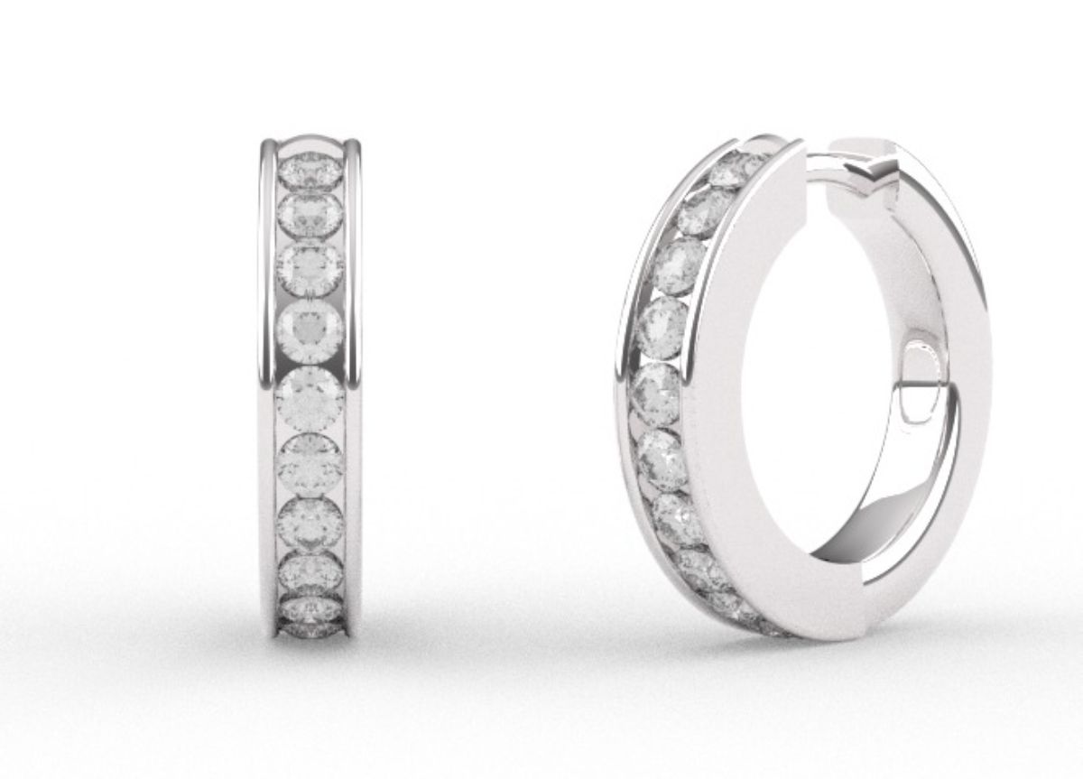 TI SENTO silver hoops 7973ZI