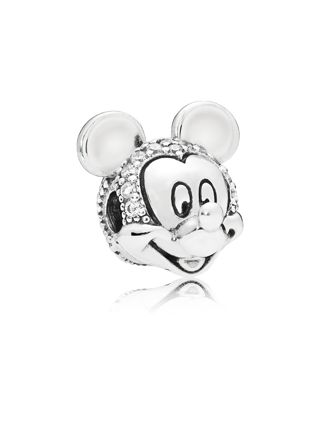 Pandora Disney Shimmering Mickey Portrait 797495CZ lock charm