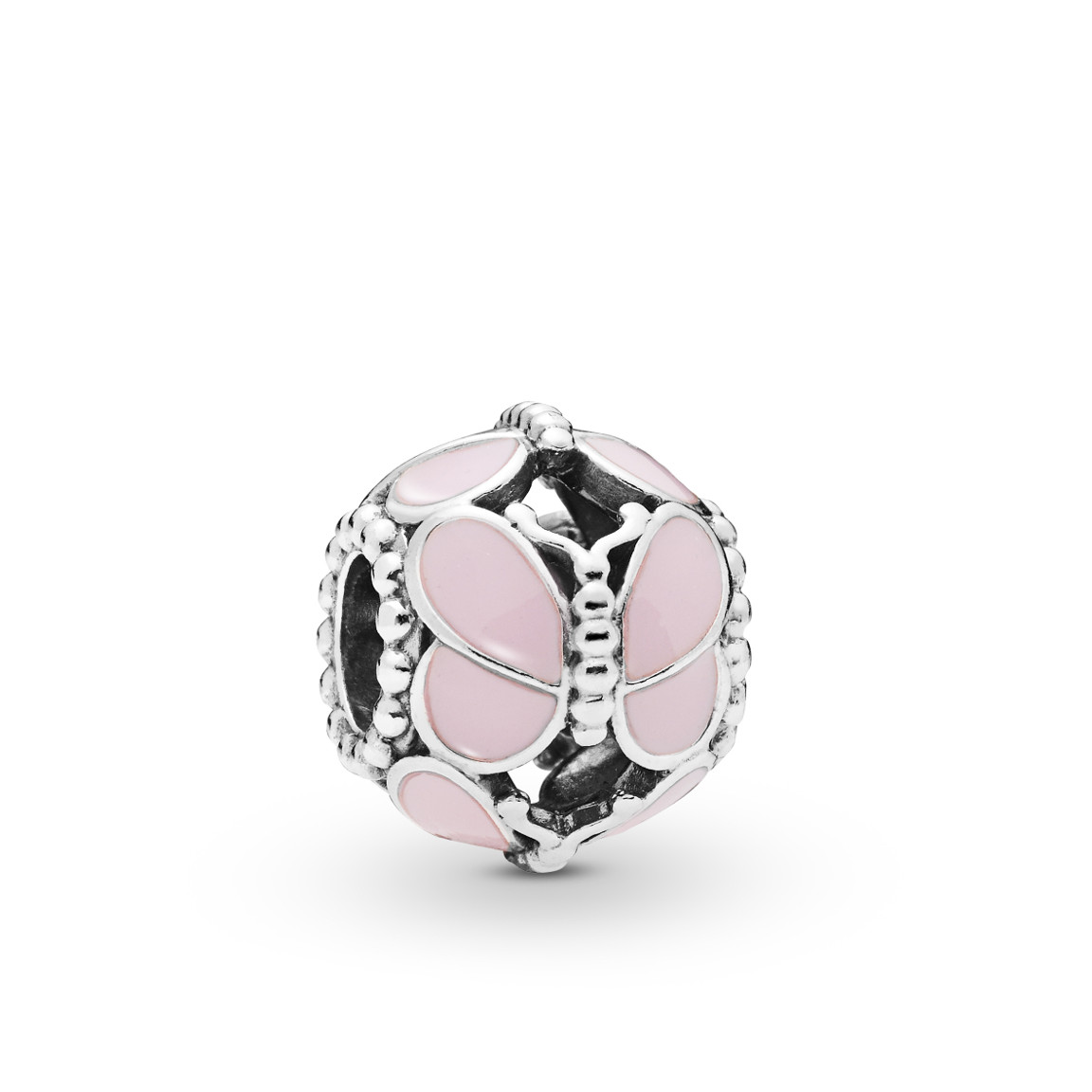 Pandora Pink Butterflies charm 797855EN160 watchesonline