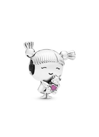 Pandora Girl with Pigtails charm 798016EN160