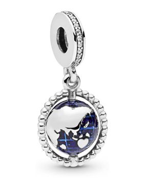 Pandora Globe charm 798021CZ