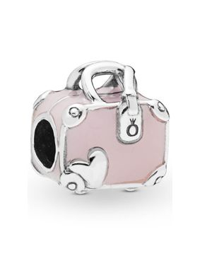 Pandora Pink Travel Bag charm 798063EN124