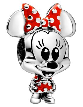 Pandora Disney Minnie Dotted Dress & Bow Charm 798880C02