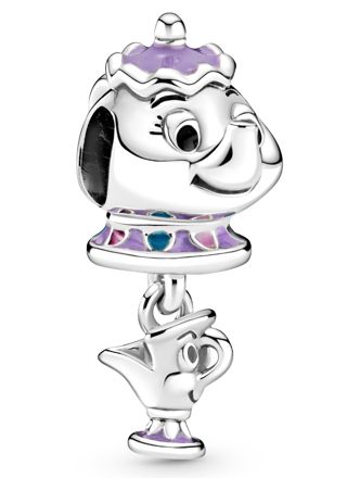 Pandora Disney Beauty and the Beast Mrs. Potts and Chip charm 799015C01