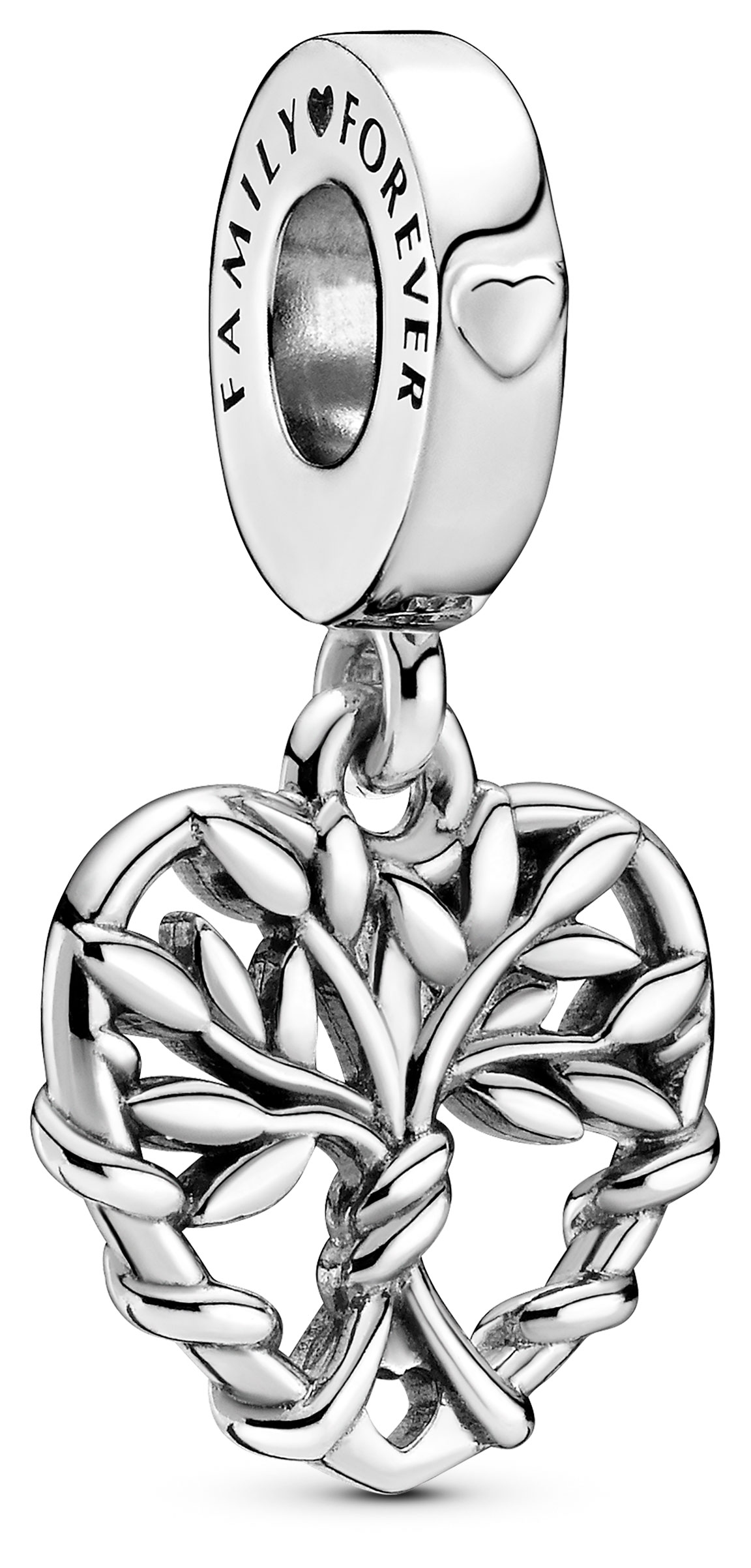 Pandora People charm Heart Family Tree 799149C00