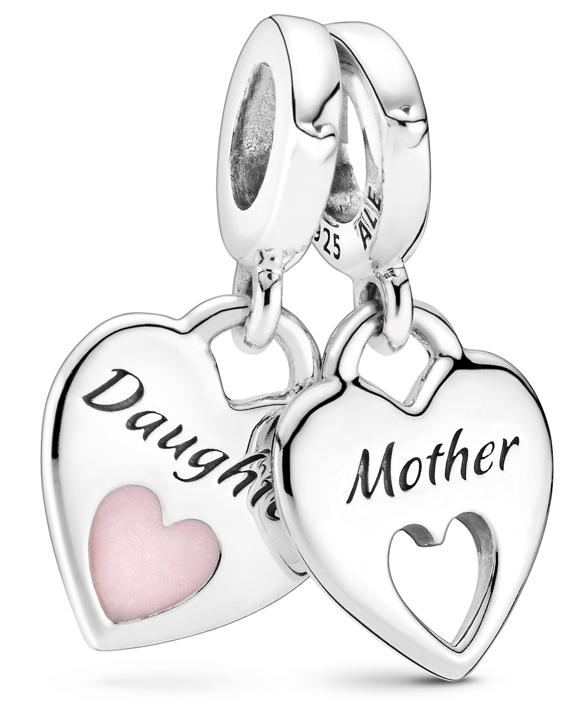 Pandora People charm Mother Daughter Split Heart 799187C01 watchesonline