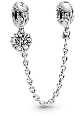 Pandora Safety Chain Heart Family Tree 799293C00-05