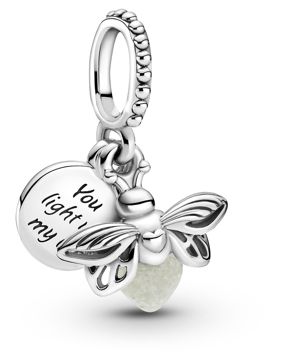 Pandora Charm Dangle Glow-in-the-dark Firefly 799352C01