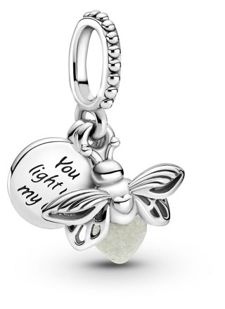 Pandora Charm Dangle Glow-in-the-dark Firefly 799352C01