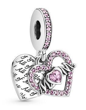 Pandora Heart & Mum charm 799402C01
