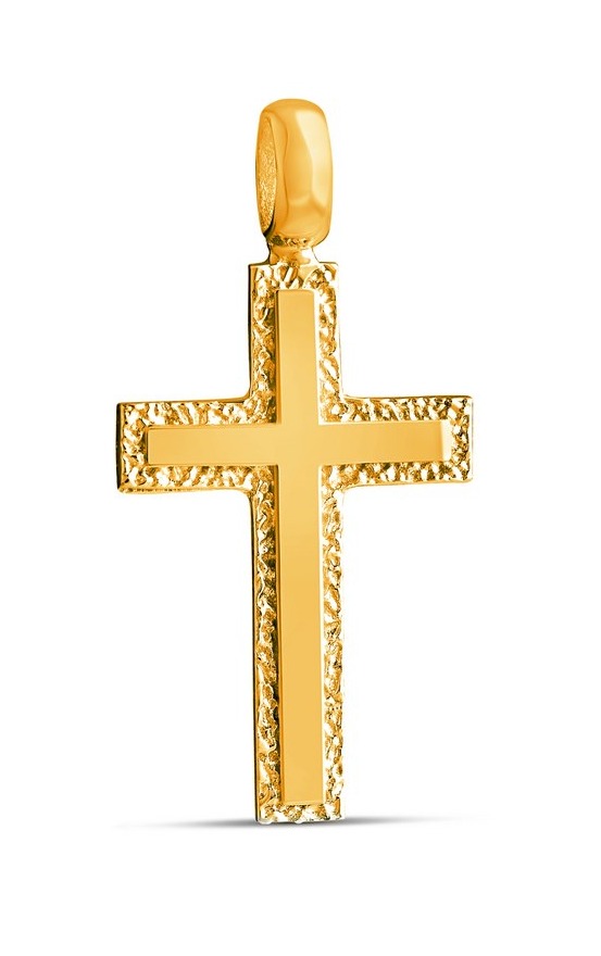 Lempikoru Light gold cross pendant 79 130 00 000