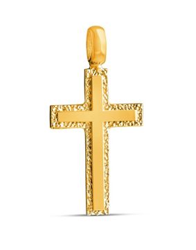 Lempikoru Light gold cross pendant 79 130 00 000