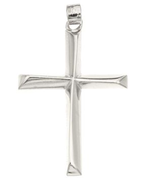 Silver Bar Windmill Cross risti pendant 8097