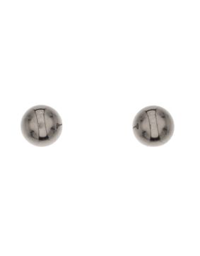Silver Bar titan 4 mm earrings 8158