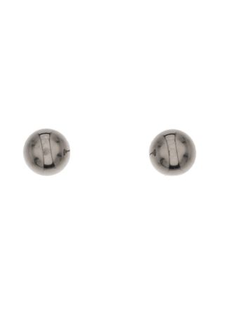 Silver Bar titan 4 mm earrings 8158