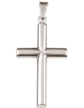 Saurum white gold cross 8169 00 000