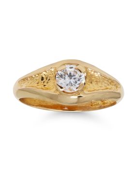 Gold babtism ring 81Z