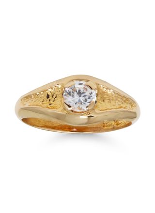 Gold babtism ring 81Z