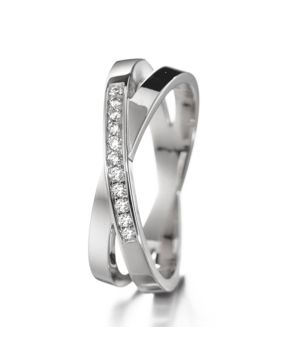 Lumoava Together diamond ring white gold 826190000