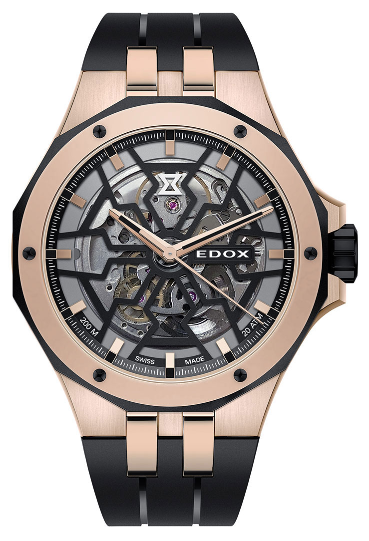 Edox Delfin Mecano Automatic 85303 357RN NRN