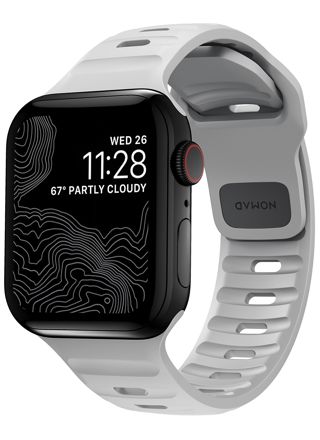 Nomad Sport Strap Lunar Gray 42/44/45/49 mm for Apple Watch NM01958185