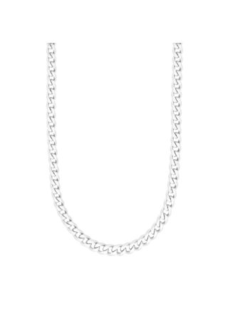 Son of Noa curb necklace STEEL 60cm 893 101