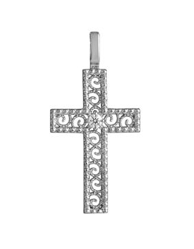 Lempikoru Heart white gold cross 89 066 40 000