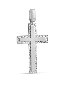 Lempikoru Light white gold cross pendant 89 130 00 000
