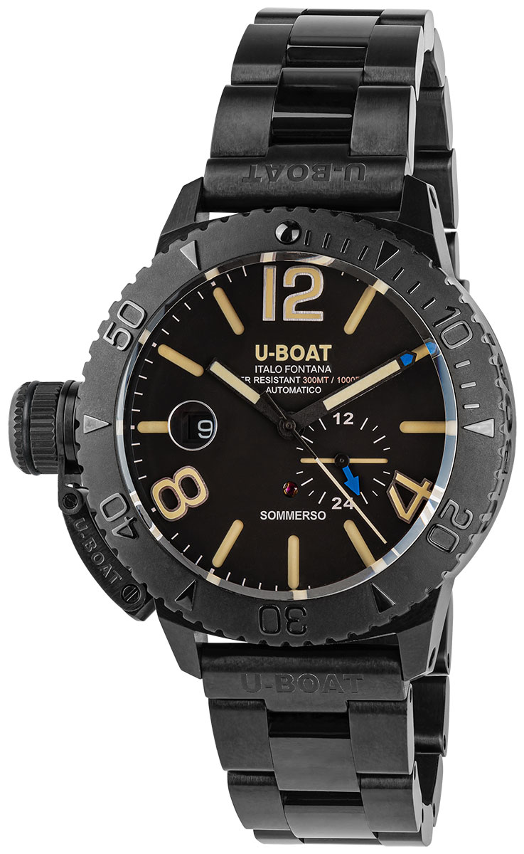 U-BOAT Sommerso 46 mm DLC Bracelet 9015/MT