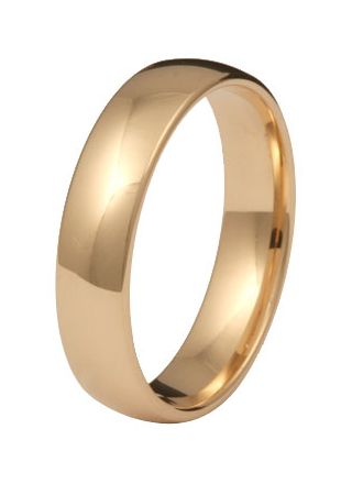Kohinoor 903-521 5mm engagement ring, comfort 14k gold