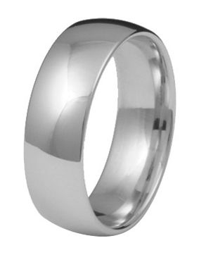 Kohinoor 903-523v 7mm Engagement Ring 14k white gold, comfort