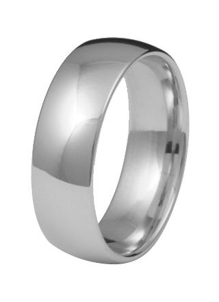 Kohinoor 903-523v 7mm Engagement Ring 14k white gold, comfort