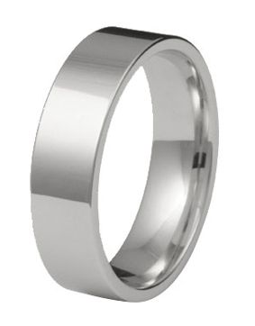 Kohinoor 903-528v 6mm Engagement Ring 14k white gold, flat