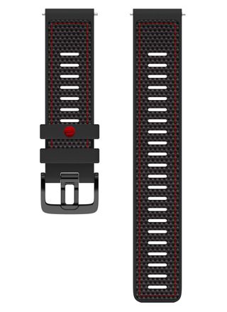 Polar FKM-Fusion Wristband 22 mm Black Size S-L 910100453