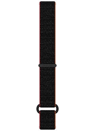 Polar Pacer / Pacer Pro Velcro Strap Black/Red 20 mm Size M/L 910104673