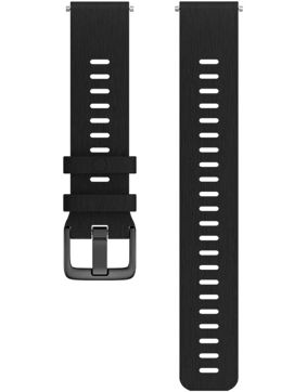 Polar silicone strap 20 mm black S-L 910106980