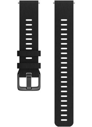 Polar silicone strap 20 mm black S-L 910106980