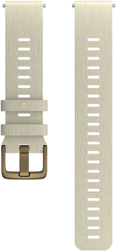 Polar silicone strap 20 mm white S-L 910106981