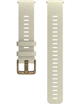 Polar silicone strap 20 mm white S-L 910106981