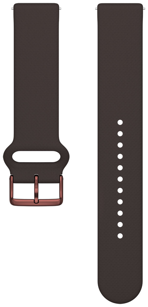 Polar Ignite 3 Silicone Strap Brown 20 mm Size S L T 910106988 watchesonline