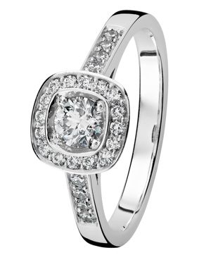 Kohinoor 933-240V-56B4 diamond ring white gold Stella