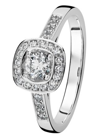 Kohinoor 933-240V-56B4 diamond ring white gold Stella