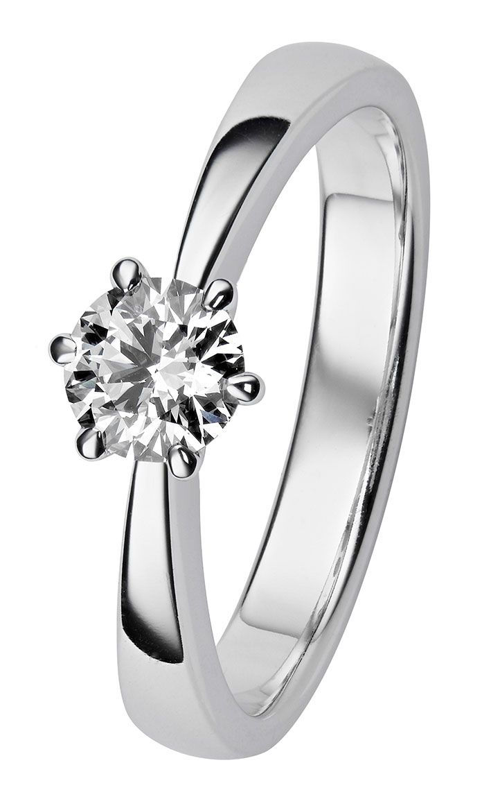 Kohinoor 934-238V-40B3 diamond ring white gold Gloria