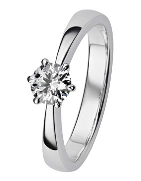 Kohinoor 934-238V-40B3 diamond ring white gold Gloria