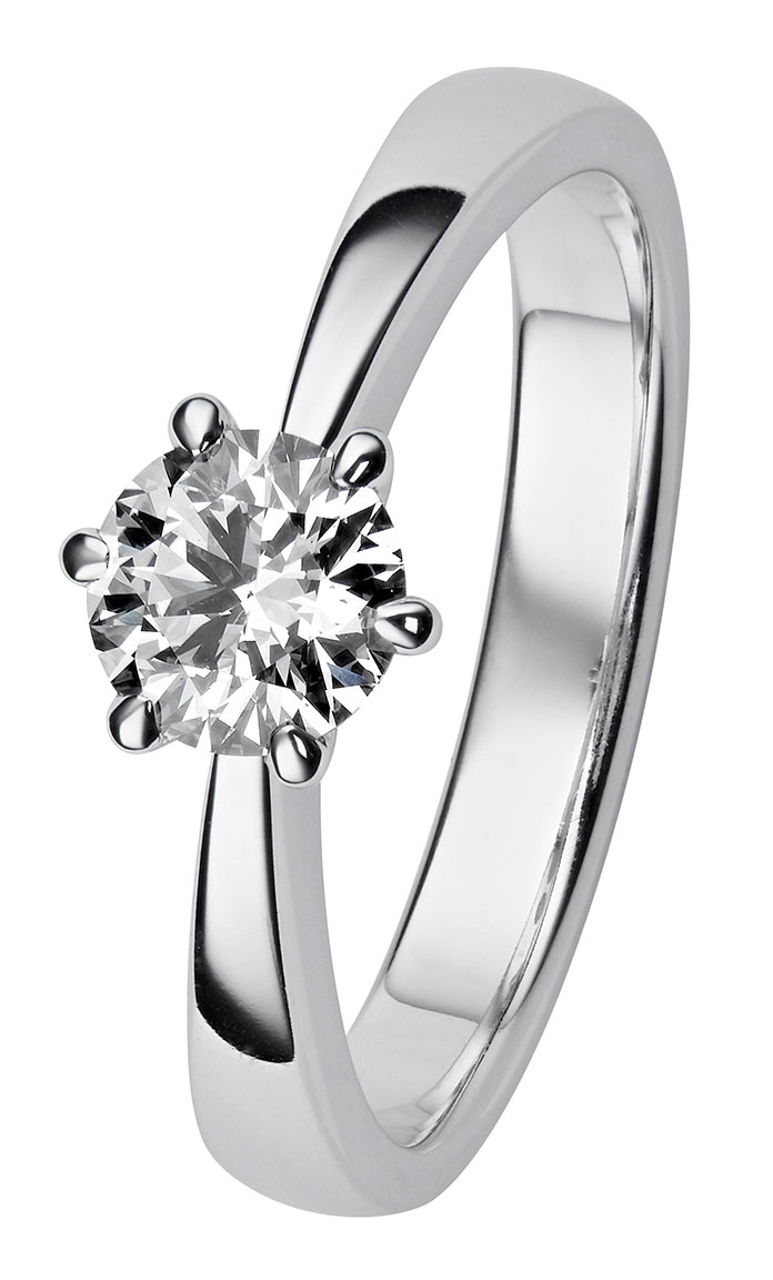 Kohinoor 934-238V-50B3 diamond ring white gold Gloria