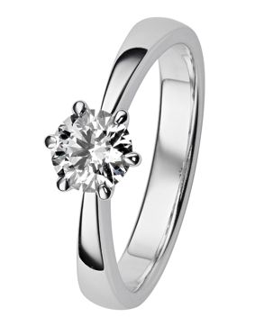 Kohinoor 934-238V-50B3 diamond ring white gold Gloria